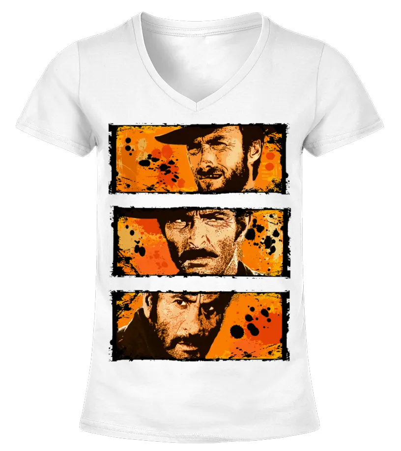 011. The Good, the Bad and the Ugly WT Camiseta cuello pico Mujer