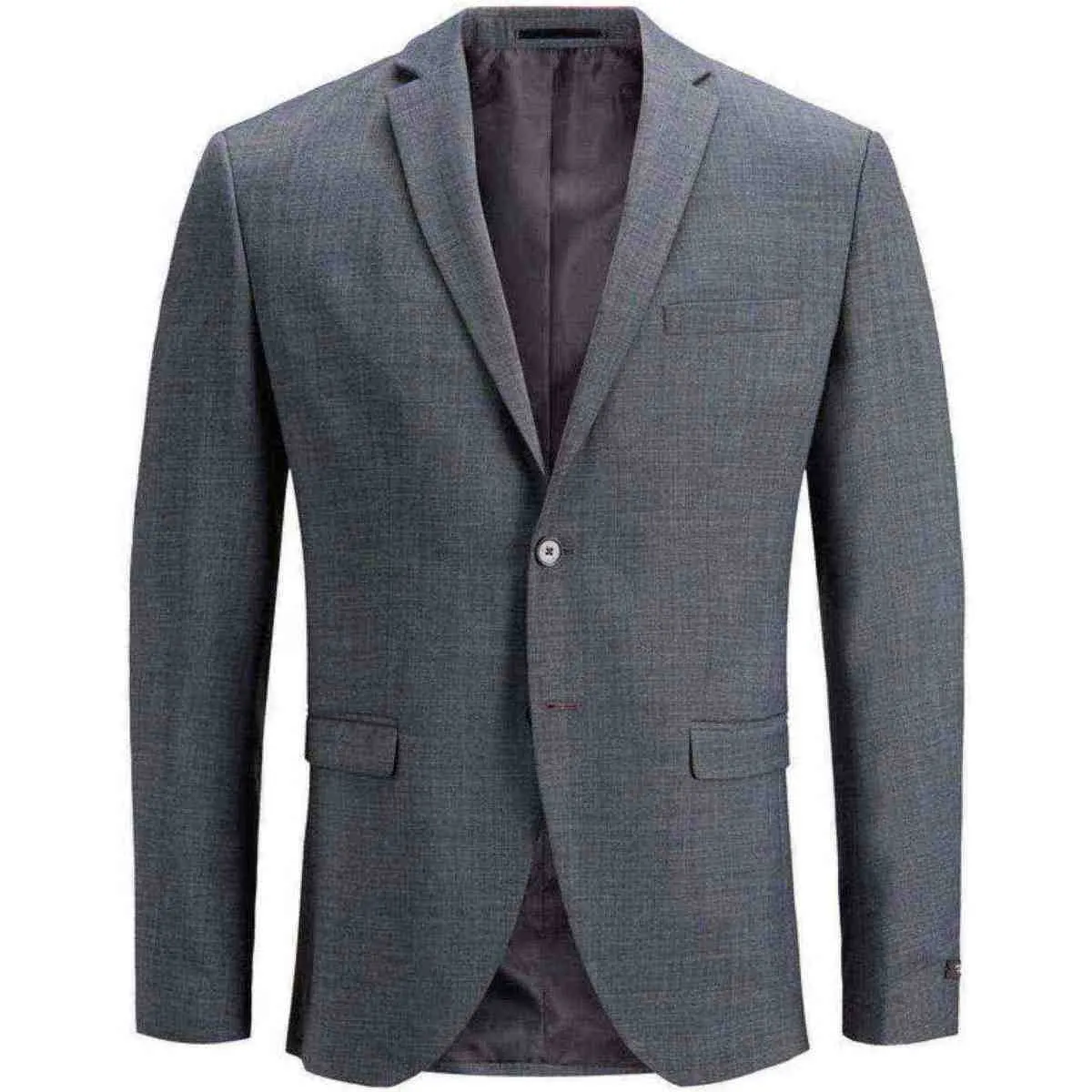 12141107 JPRSOLARIS BLAZER NOOS DARK GREY