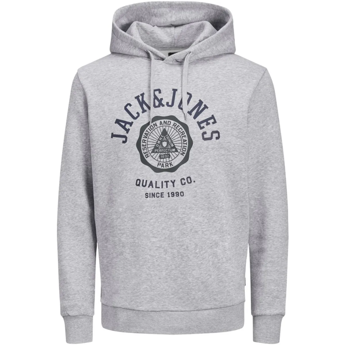 12246417 JWHLOGO SWEAT HOOD 2 COL 22/23 JNR LIGHT GREY MELANGE