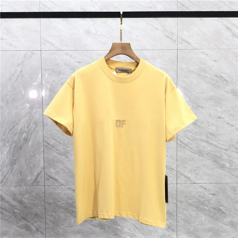 23SS Summer USA Back 3D Logo Tee TEE Men Tall Size T Shirt Street Skateboard Capasion Capasía Nuevos colores