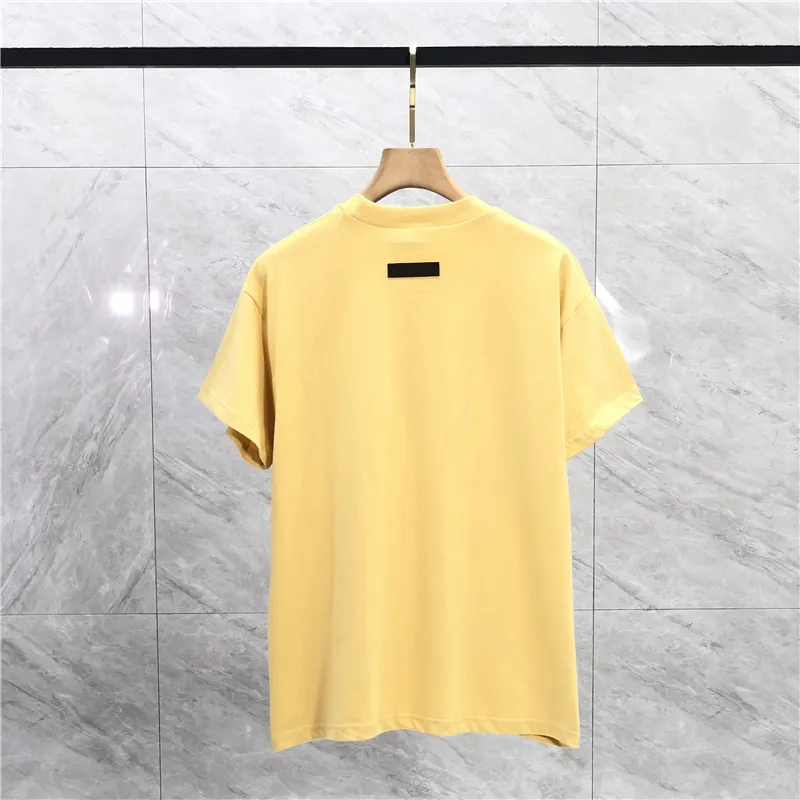 23SS Summer USA Back 3D Logo Tee TEE Men Tall Size T Shirt Street Skateboard Capasion Capasía Nuevos colores