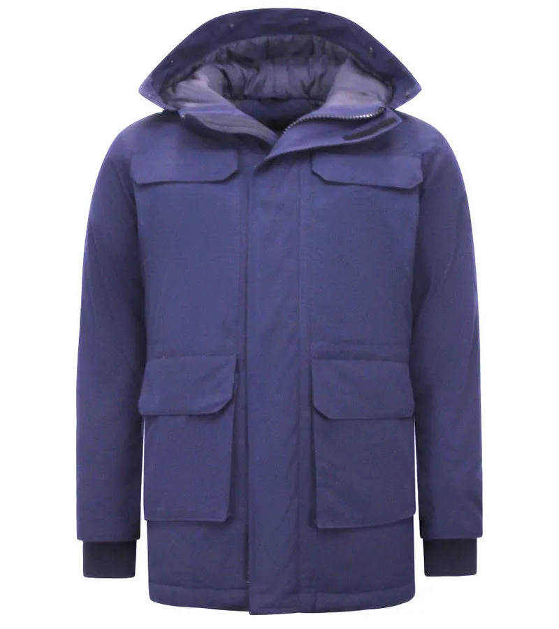 ABRIGOS PARA HOMBRE  7169  AZUL