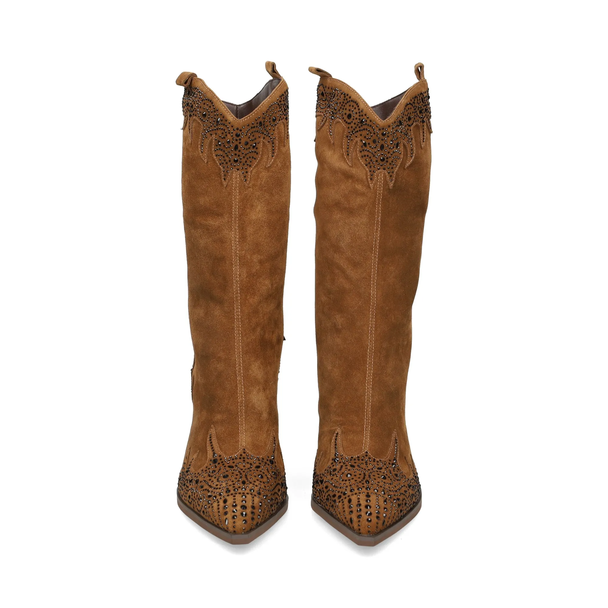 ALMA EN PENA Botas con tacón de Mujer CAMEL