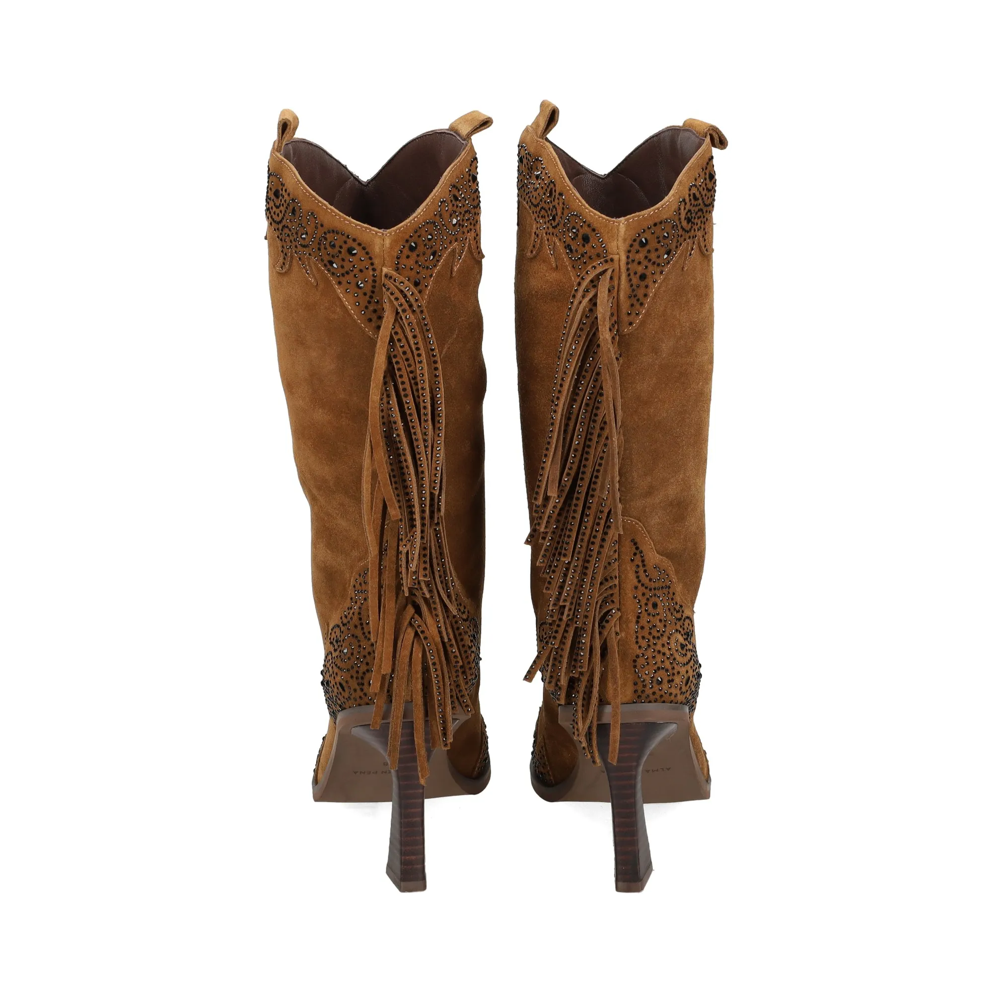 ALMA EN PENA Botas con tacón de Mujer CAMEL