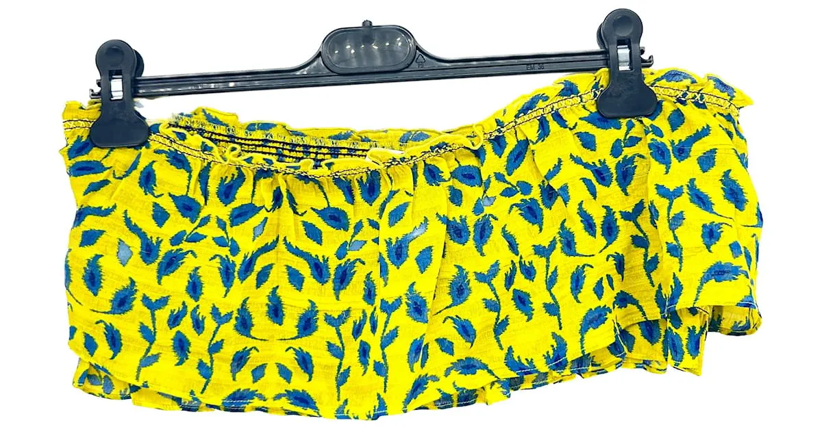 Autre Marque TANYA TAYLOR Tops T.US 0 Seda Amarillo 