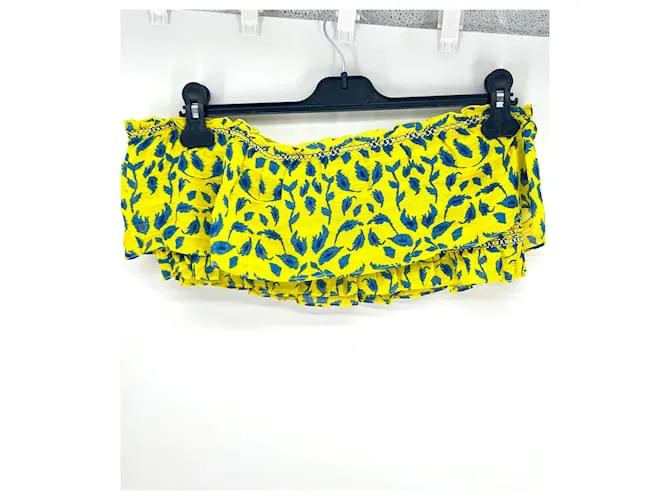 Autre Marque TANYA TAYLOR Tops T.US 0 Seda Amarillo 