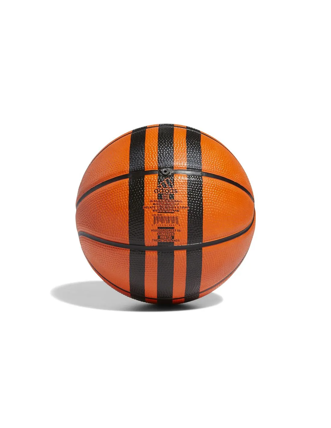 Balón de Baloncesto adidas Rubber 3 Bandas Naranja