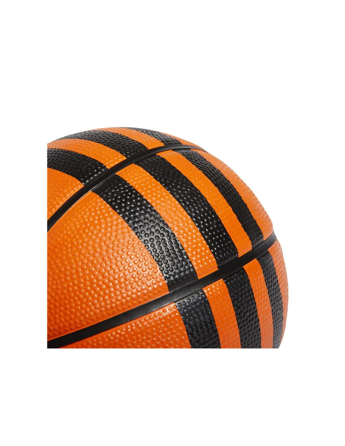 Balón de Baloncesto adidas Rubber 3 Bandas Naranja