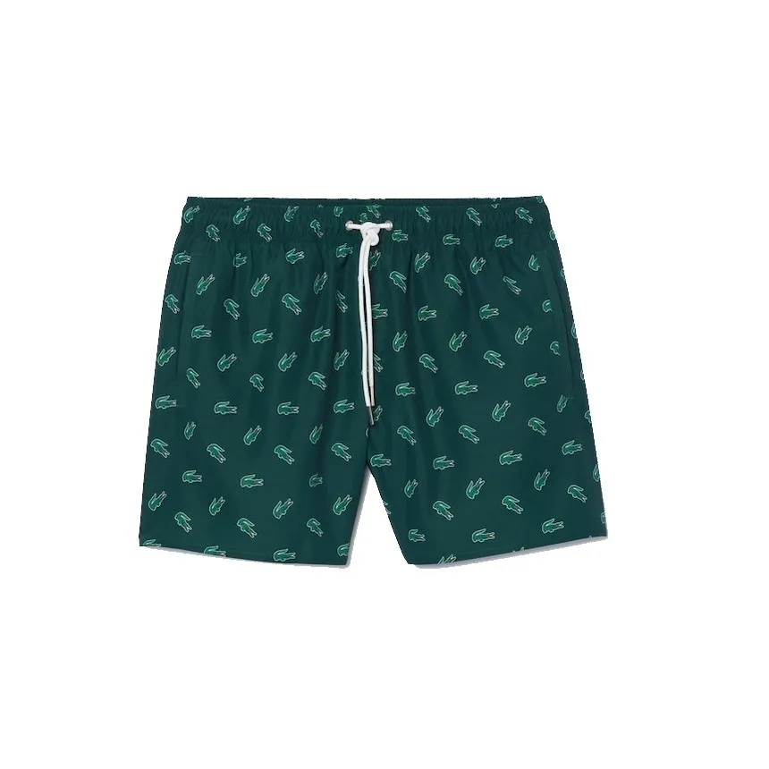 Bañador Lacoste Estampado Para Hombre
