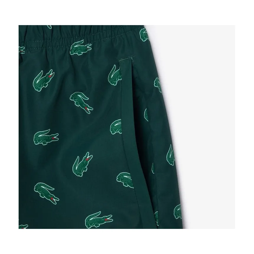 Bañador Lacoste Estampado Para Hombre