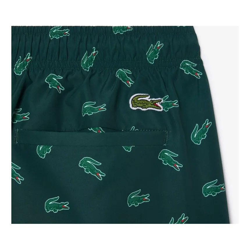 Bañador Lacoste Estampado Para Hombre