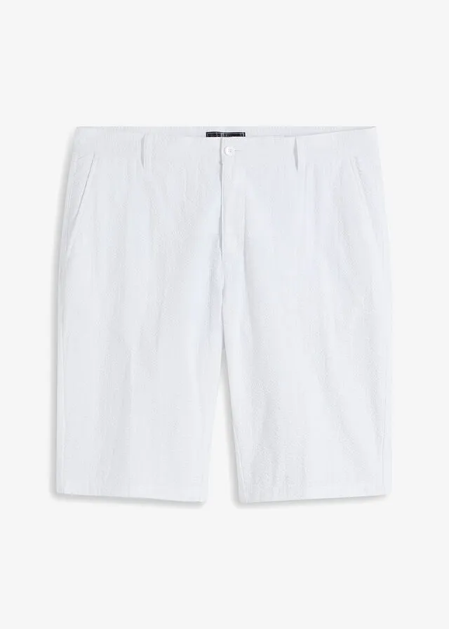 Bermuda tipo chino Blanco