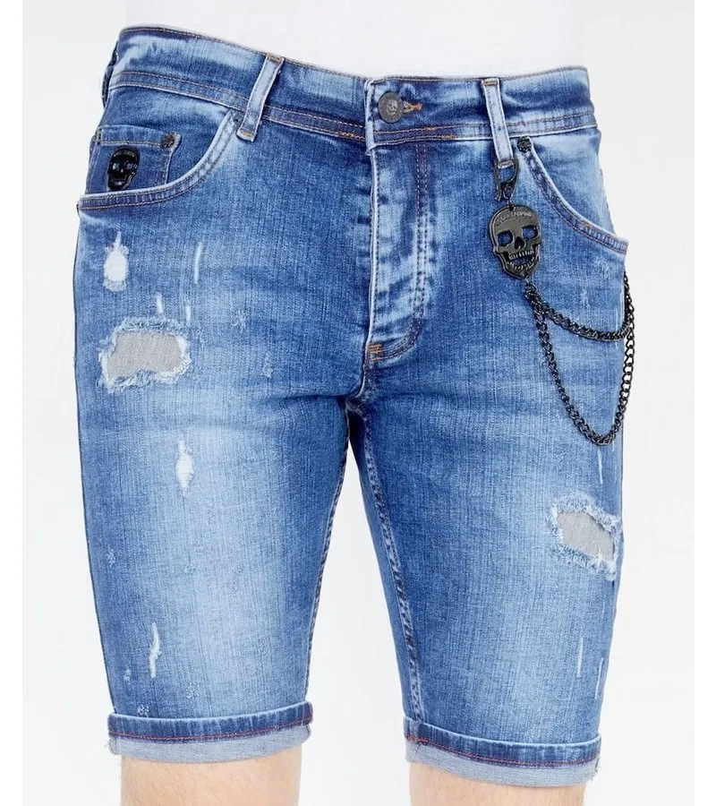 BERMUDAS TEJANAS HOMBRE  1054  AZUL