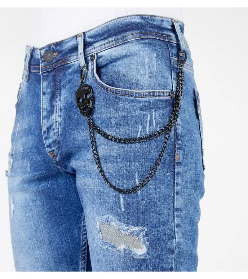 BERMUDAS TEJANAS HOMBRE  1054  AZUL
