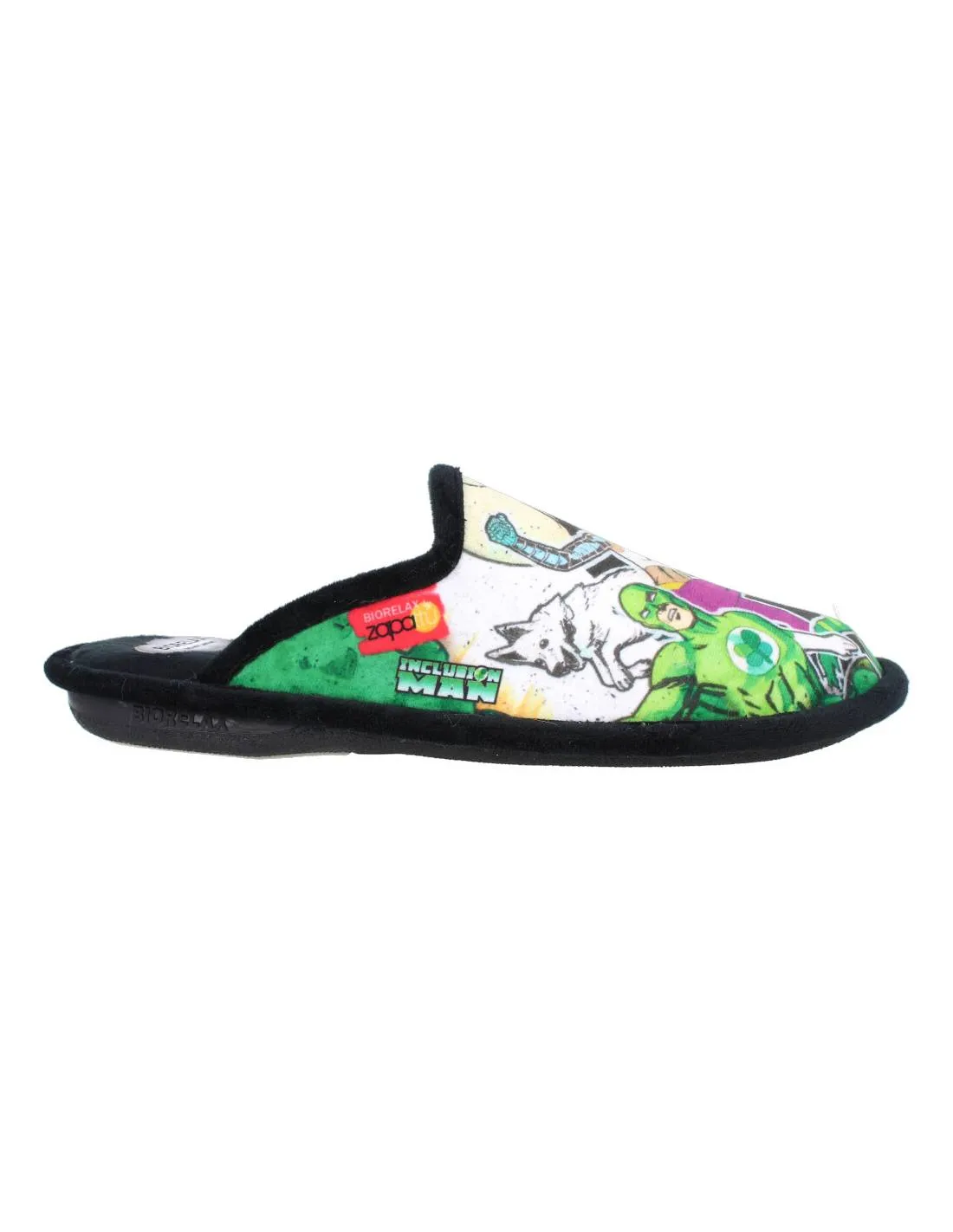 BIORELAX  NUEVAS ZAPATILLA DE CASA CóMIC INCLUSION MAN