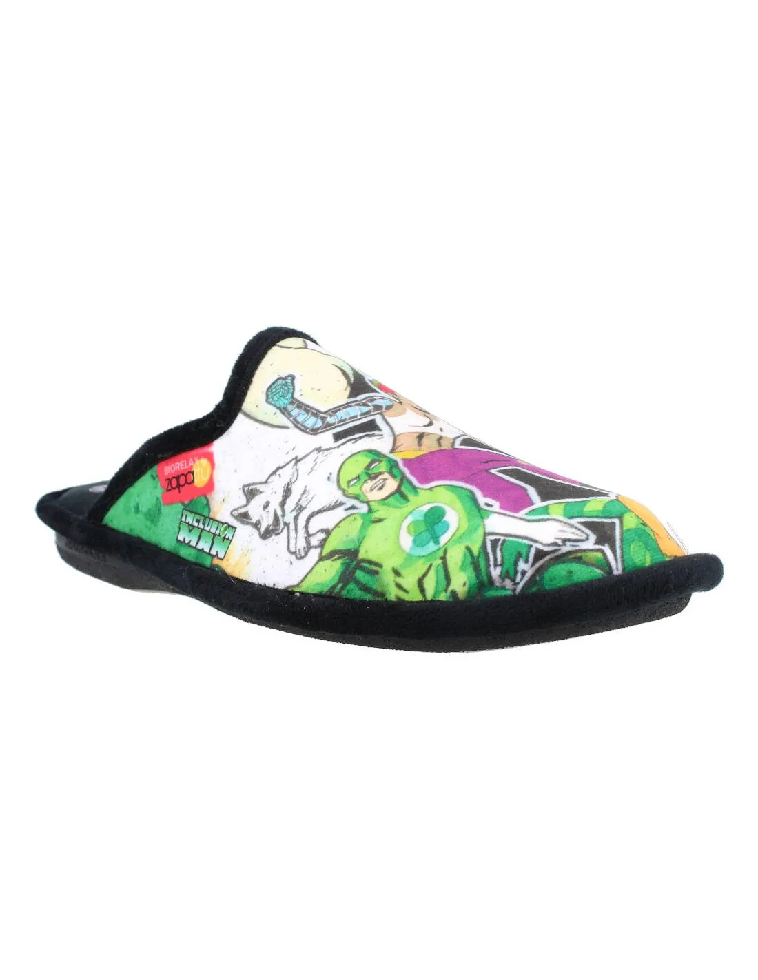 BIORELAX  NUEVAS ZAPATILLA DE CASA CóMIC INCLUSION MAN