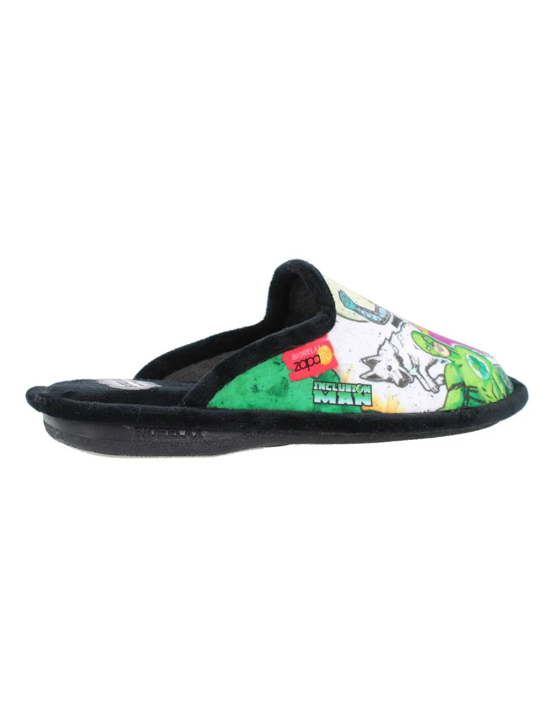BIORELAX  NUEVAS ZAPATILLA DE CASA CóMIC INCLUSION MAN