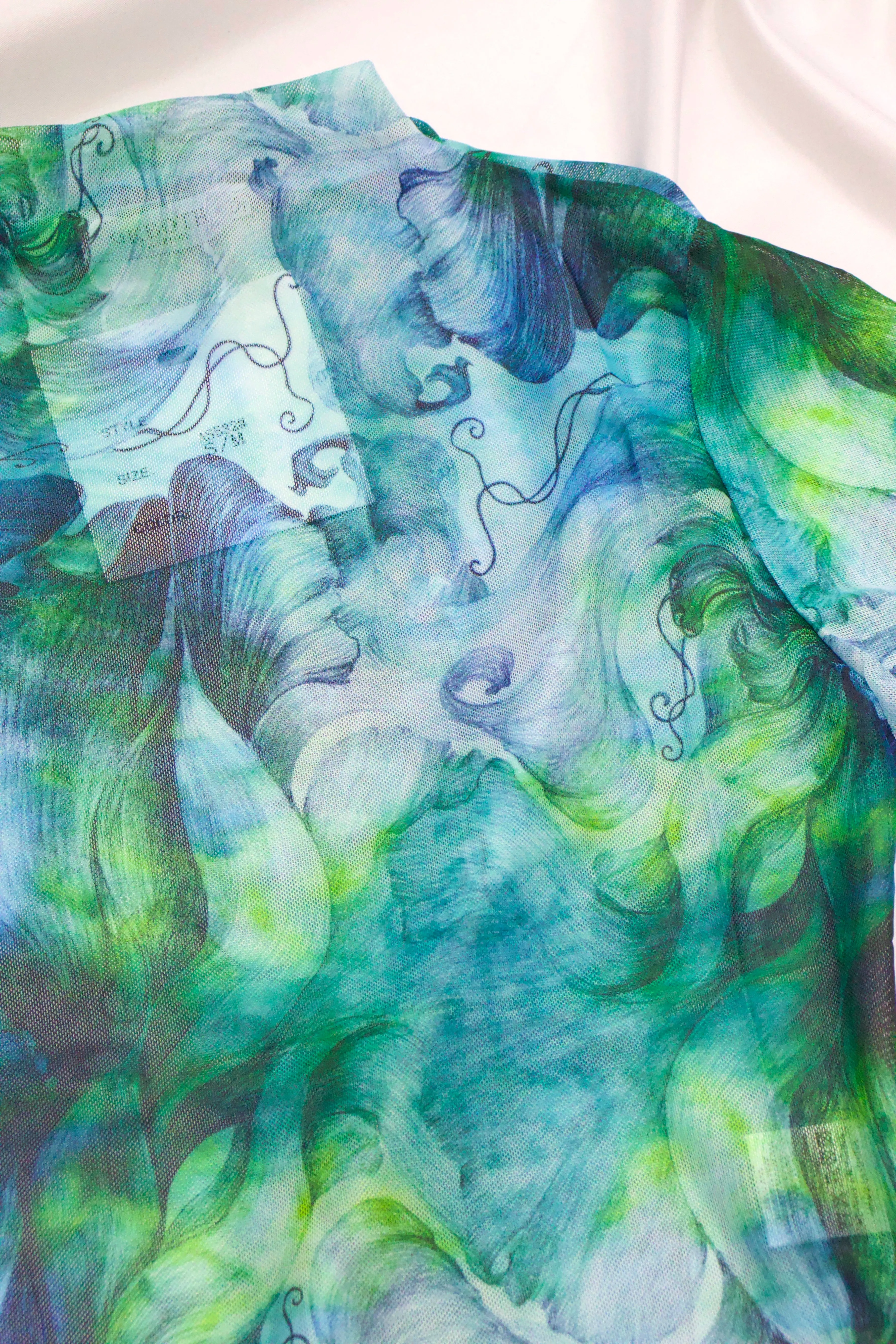 BLUSA DE MESH DISEO TIE DYE AS532