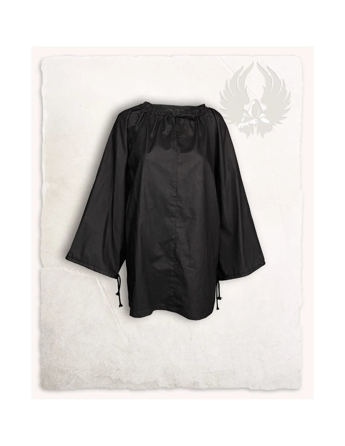Blusa medieval Annabelle negra