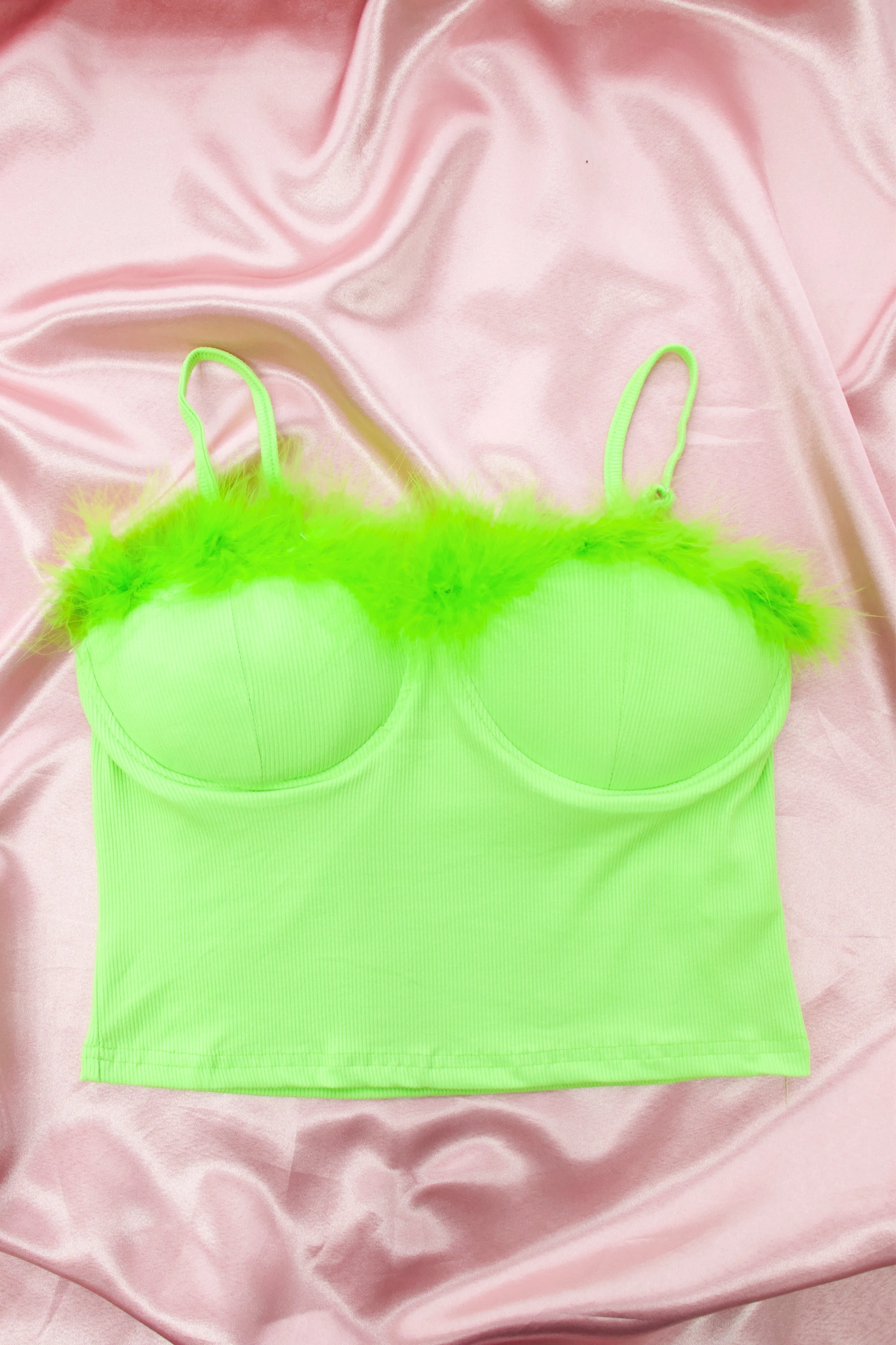 BLUSA TIRANTES DETALLE DE PLUMAS FL529