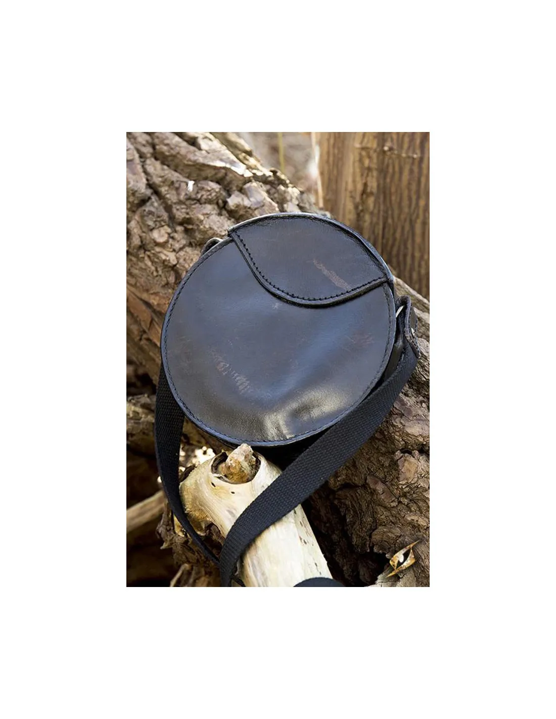 Bolso Medieval Redondo negro