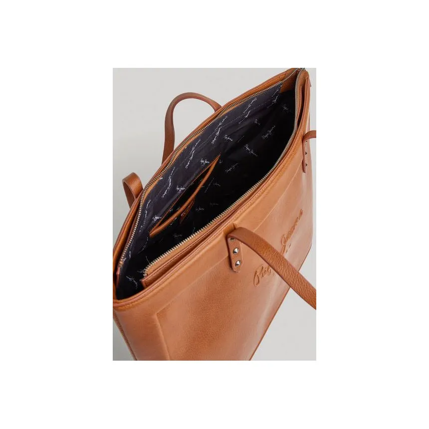 Bolso Tote Logo Pepe Jeans Bella Para Mujer