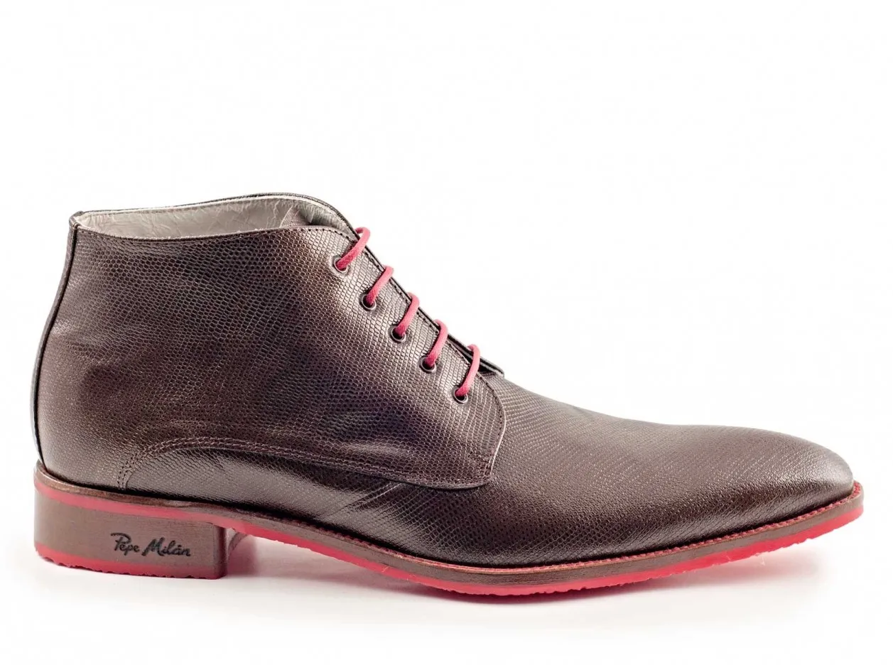 Bota chukka hombre piel original
