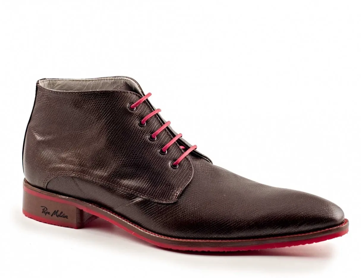 Bota chukka hombre piel original
