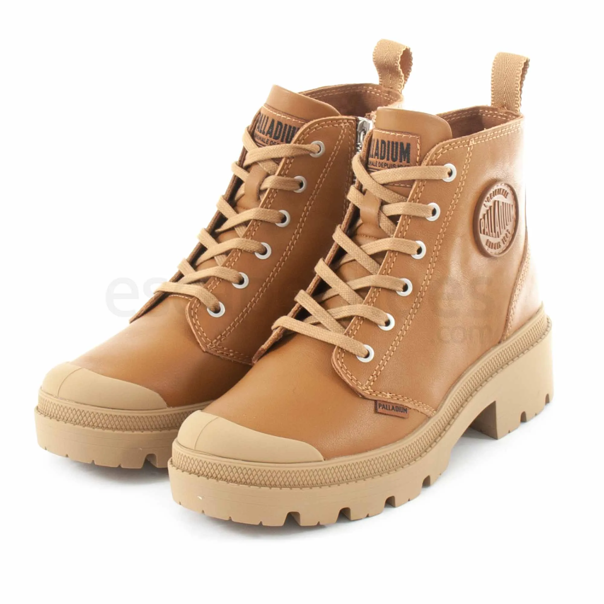 BOTAS PALLADIUM PALLABASE LEATHER DEAR BROWN 96905252
