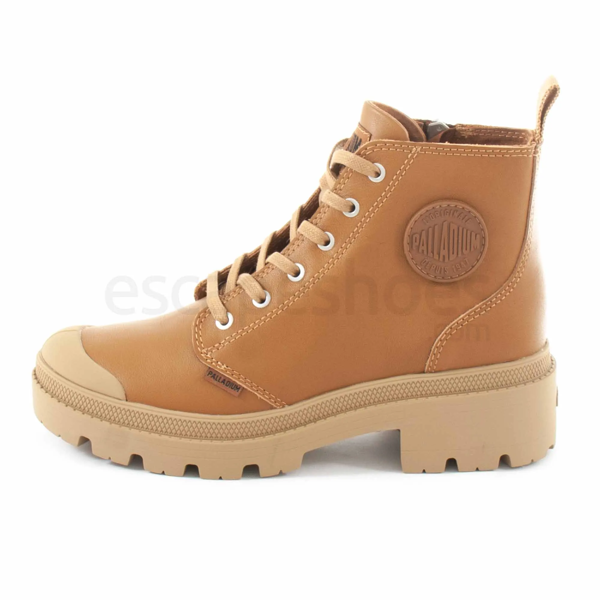 BOTAS PALLADIUM PALLABASE LEATHER DEAR BROWN 96905252