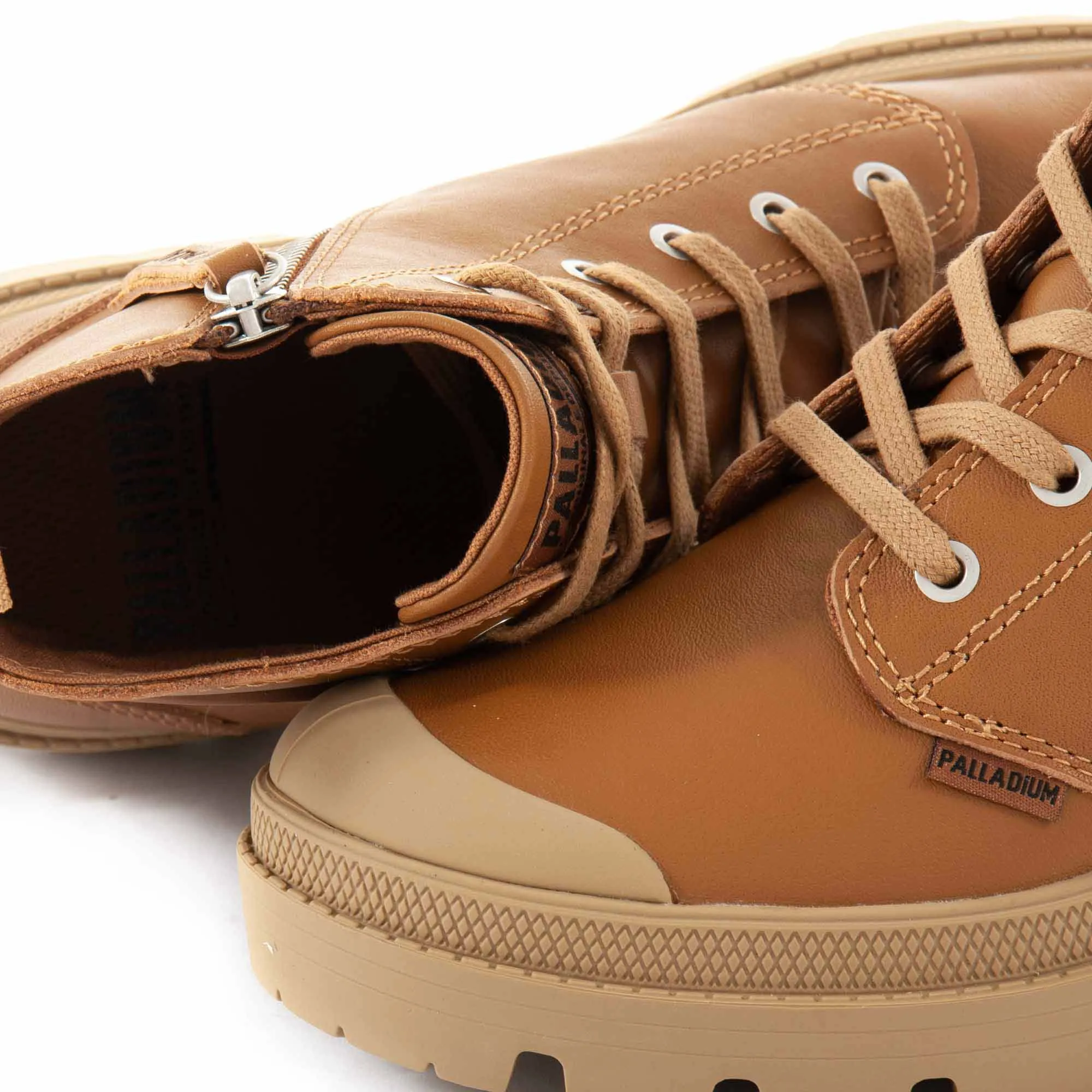 BOTAS PALLADIUM PALLABASE LEATHER DEAR BROWN 96905252
