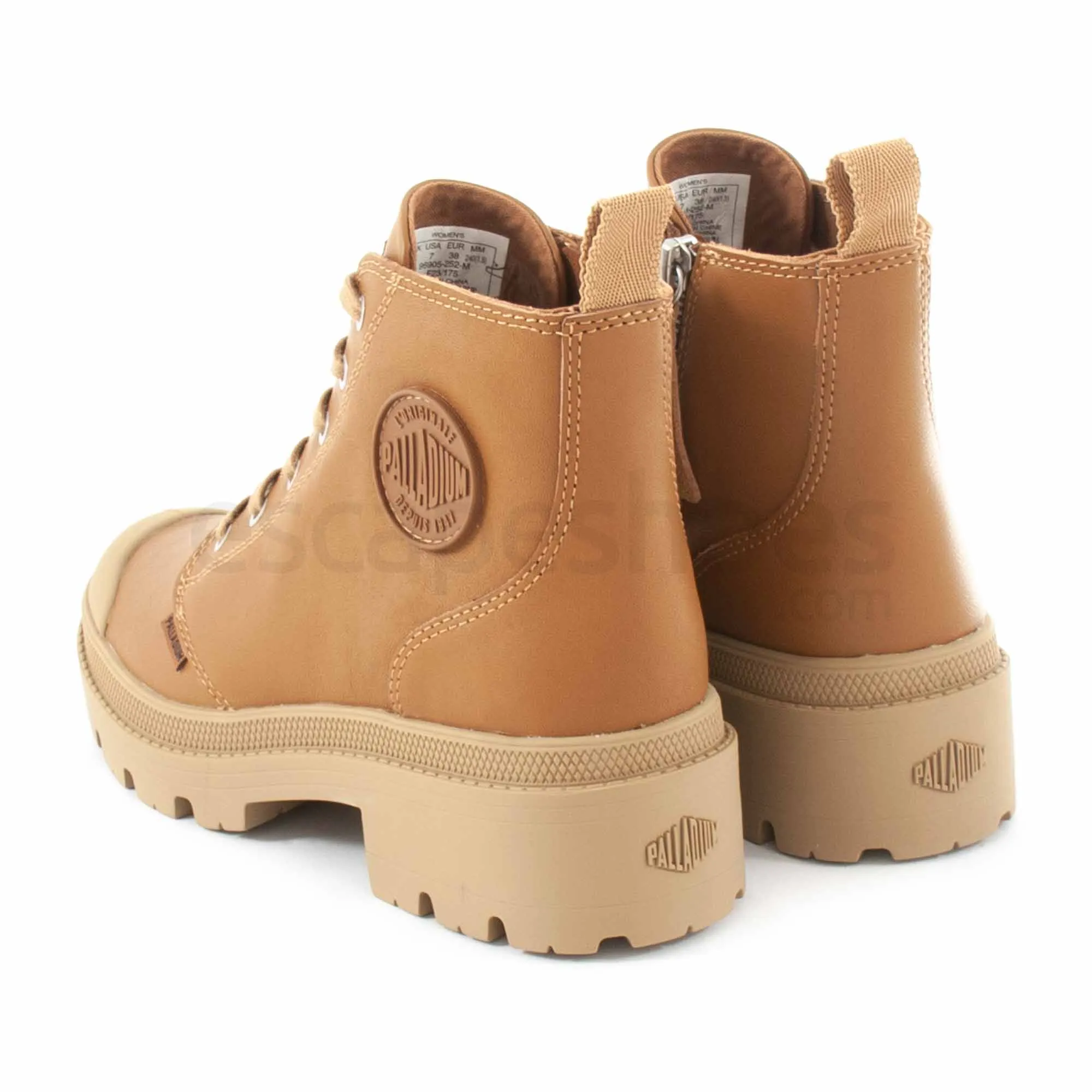 BOTAS PALLADIUM PALLABASE LEATHER DEAR BROWN 96905252
