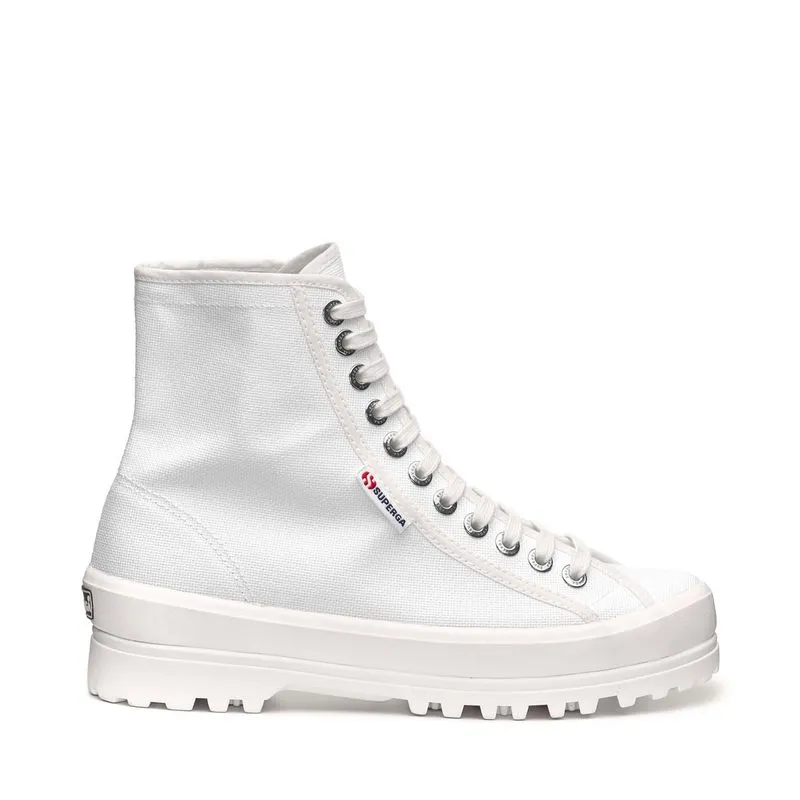 Botas Plataforma Blancas 2636 Alpina Emrata