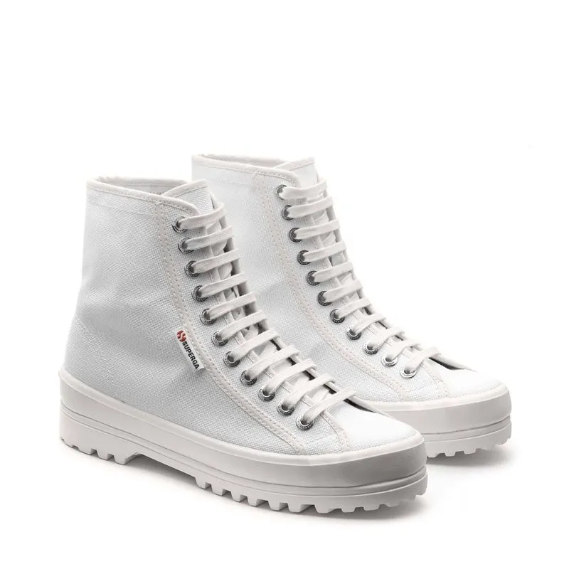 Botas Plataforma Blancas 2636 Alpina Emrata