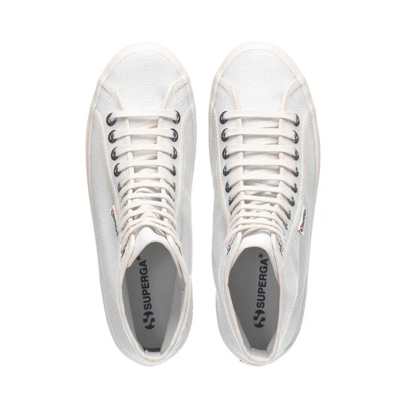 Botas Plataforma Blancas 2636 Alpina Emrata