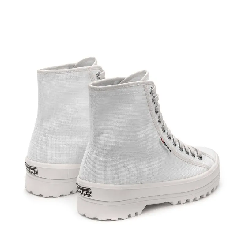 Botas Plataforma Blancas 2636 Alpina Emrata