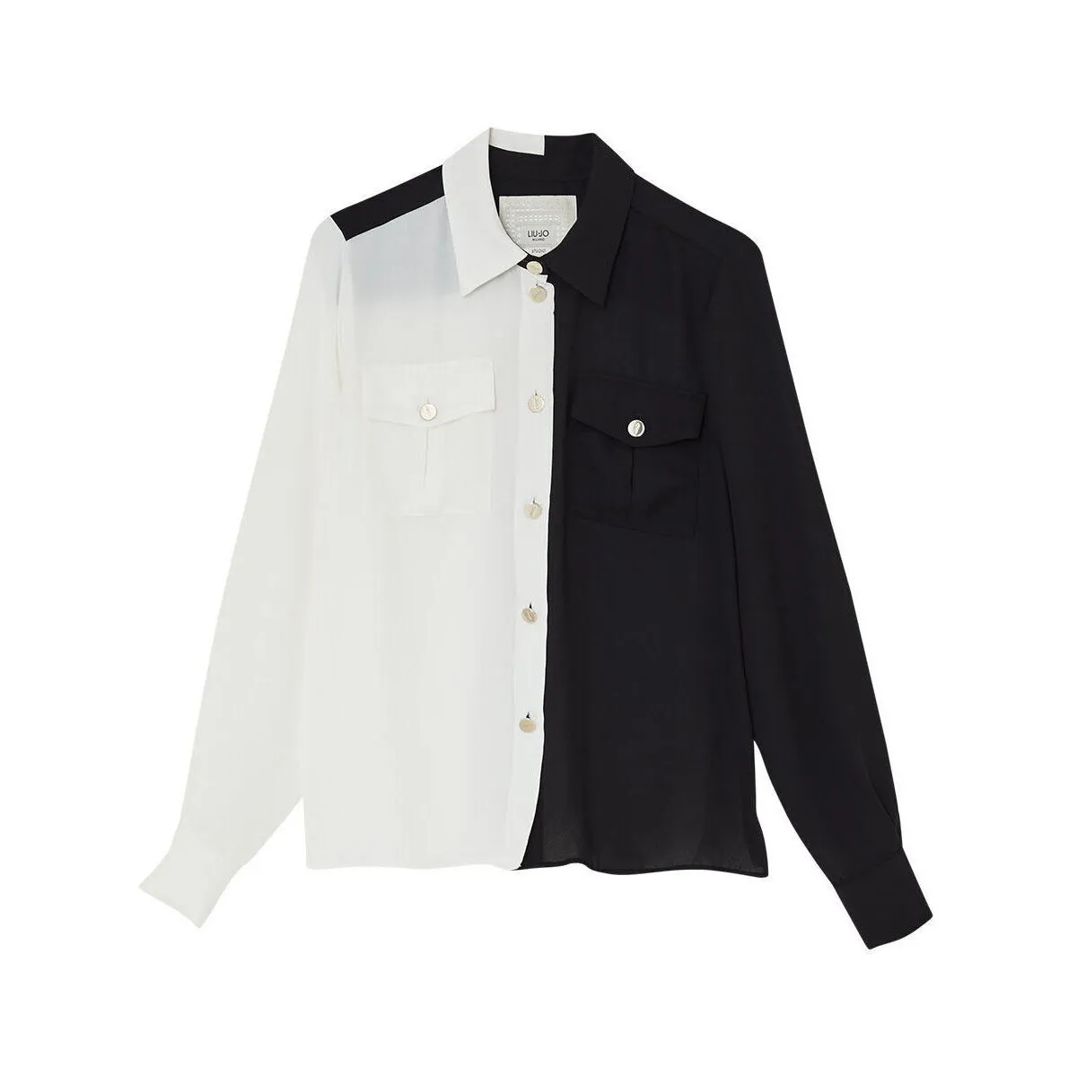 Camisa bicolor