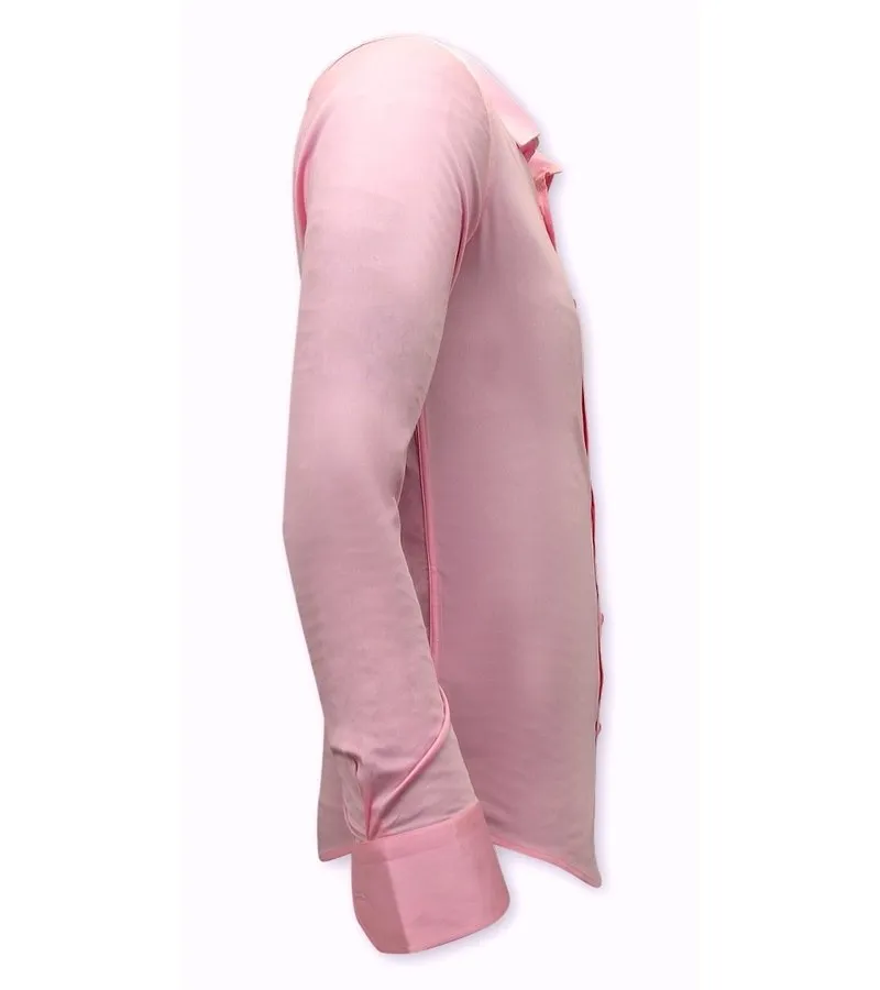 CAMISA CLASICA HOMBRE  3071  ROSA