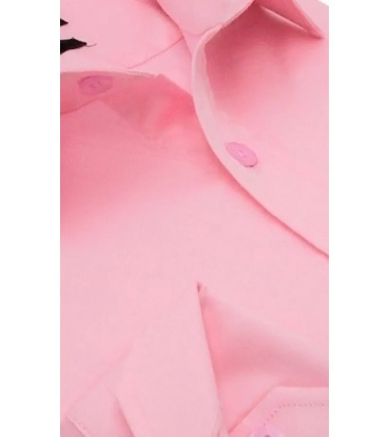 CAMISA CLASICA HOMBRE  3071  ROSA