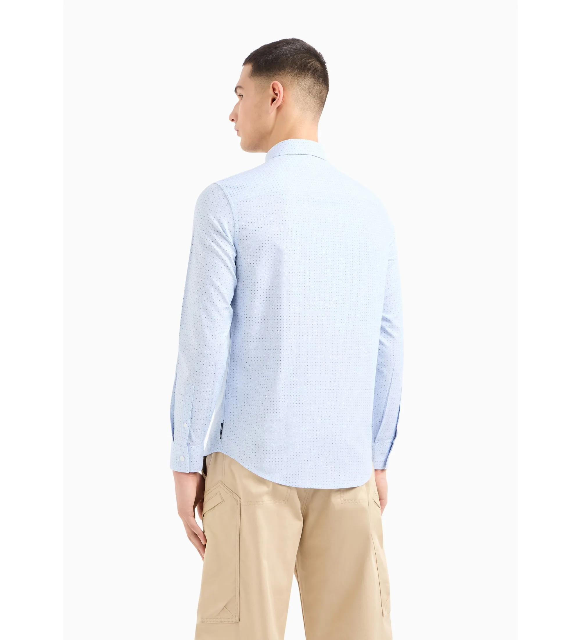 Camisa Dobby azul