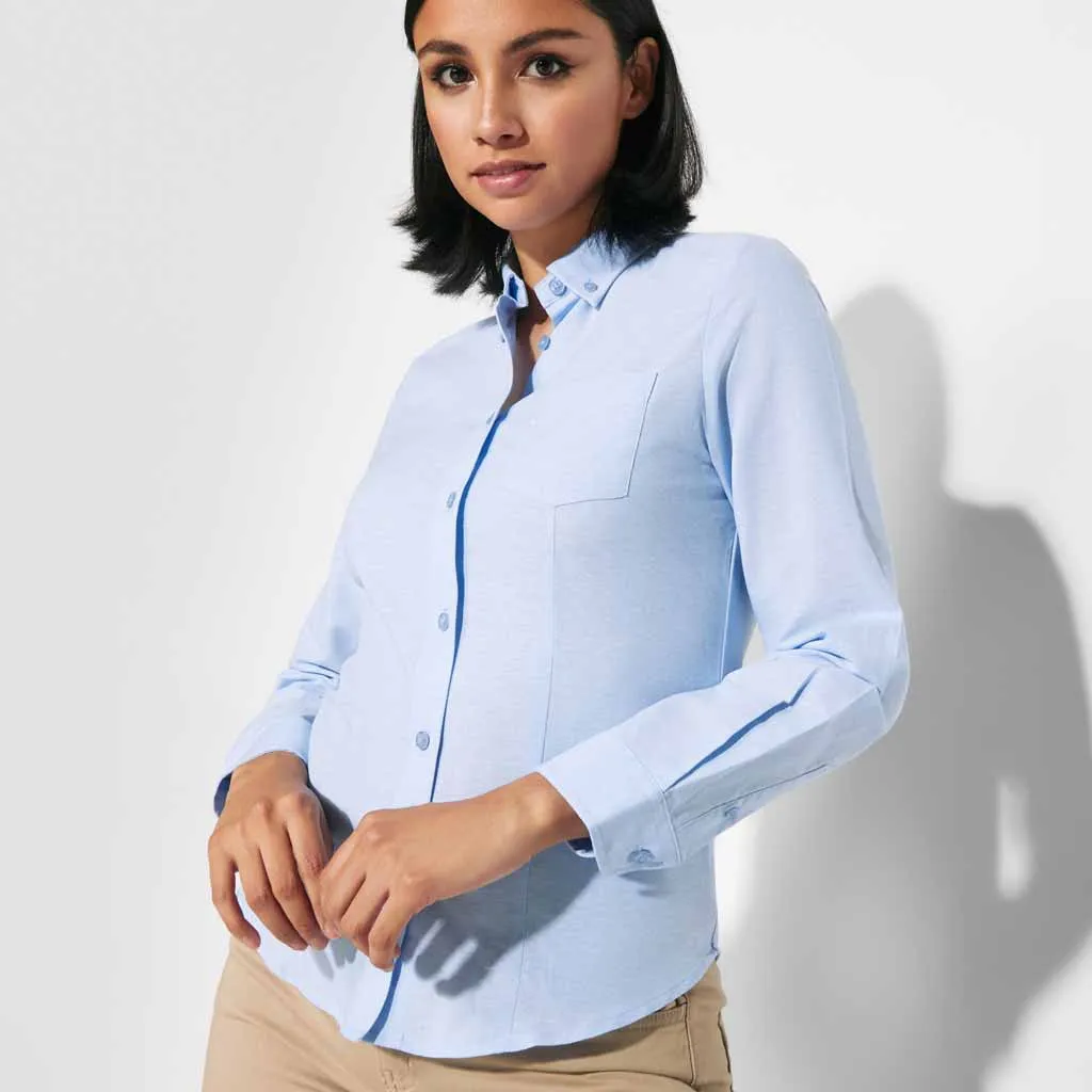 Camisa manga larga mujer Oxford Woman