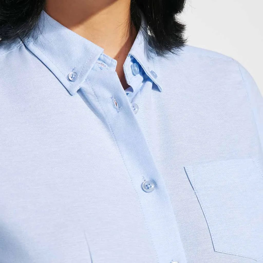 Camisa manga larga mujer Oxford Woman