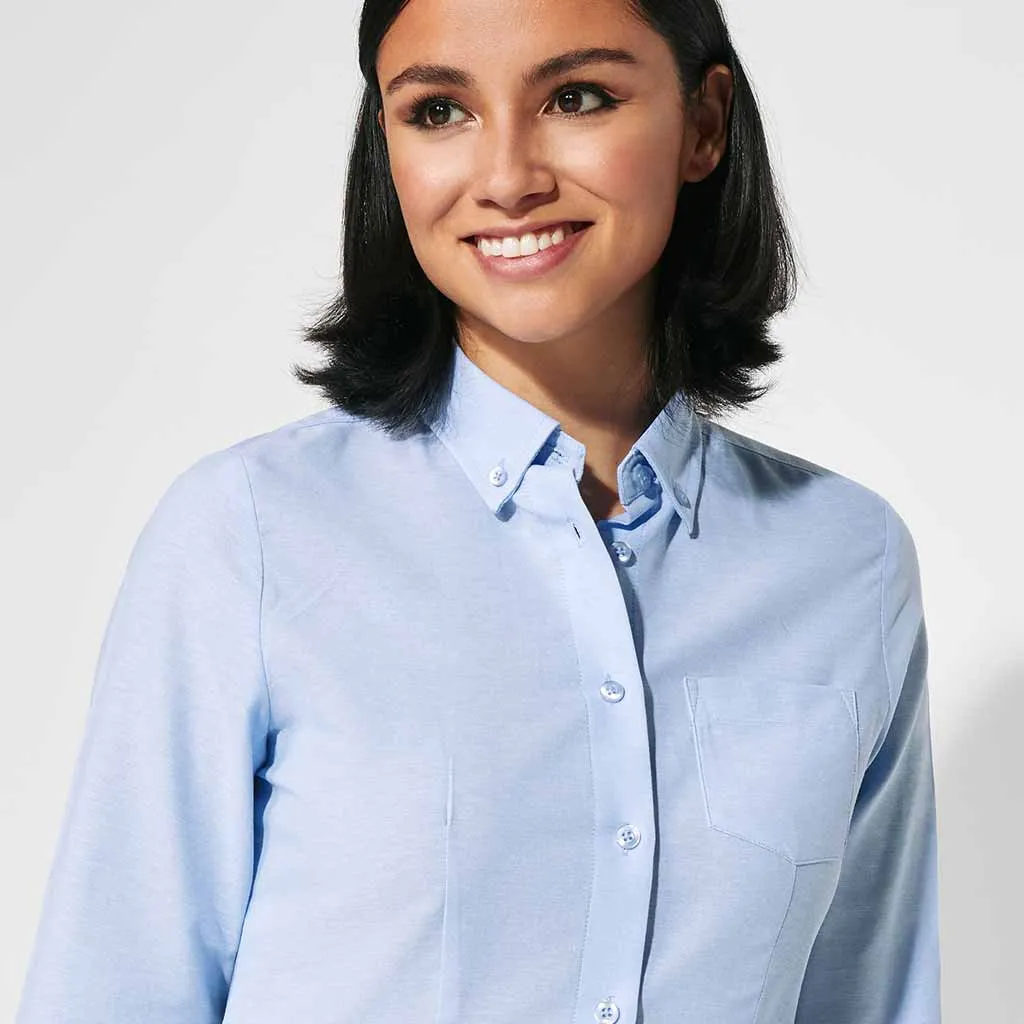 Camisa manga larga mujer Oxford Woman