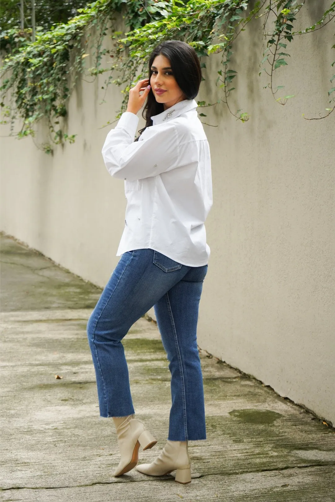 CAMISA MAYTE BLANCA