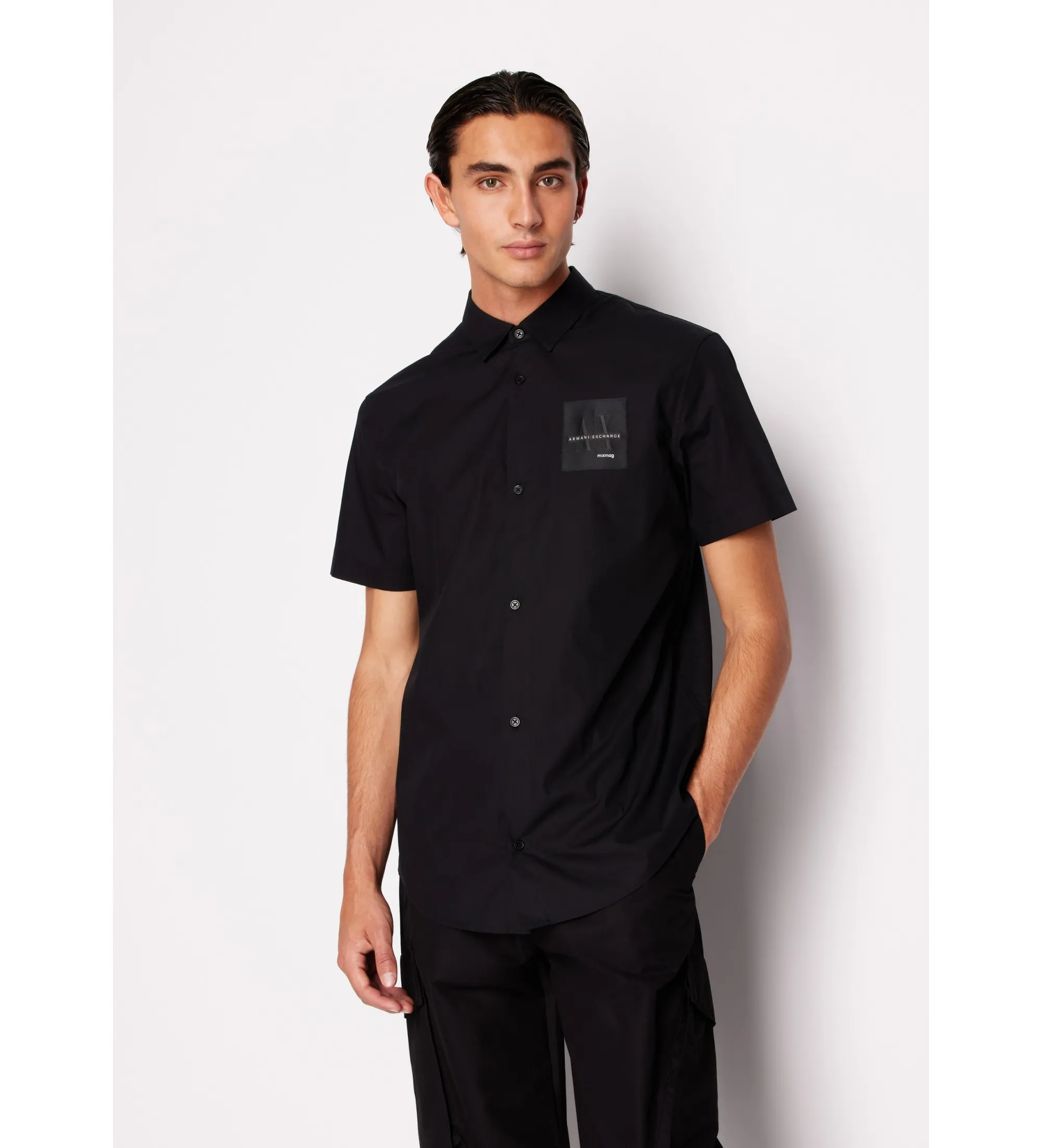 Camisa Parche negro