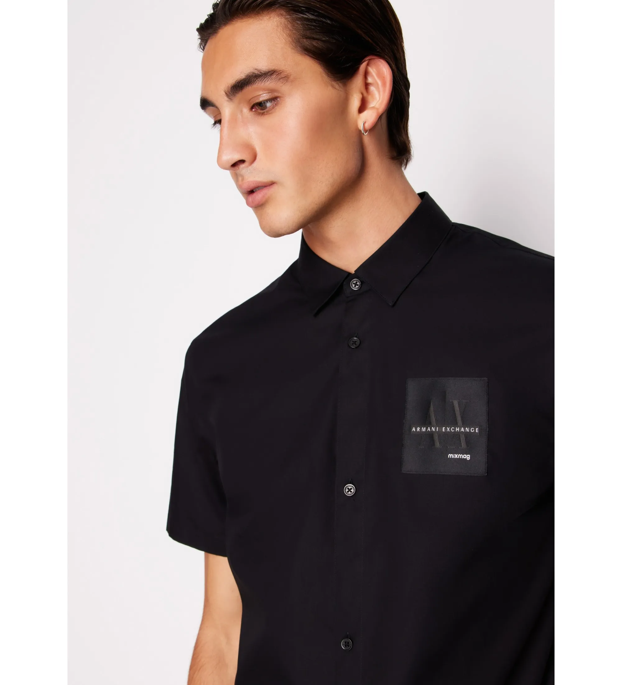 Camisa Parche negro