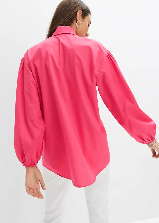 Camisa rosa intermedio
