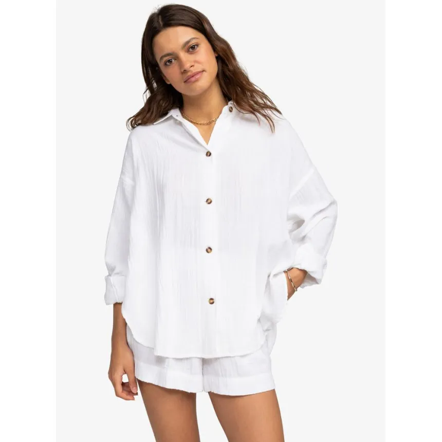 Camisa Roxy Moring Time Para Mujer
