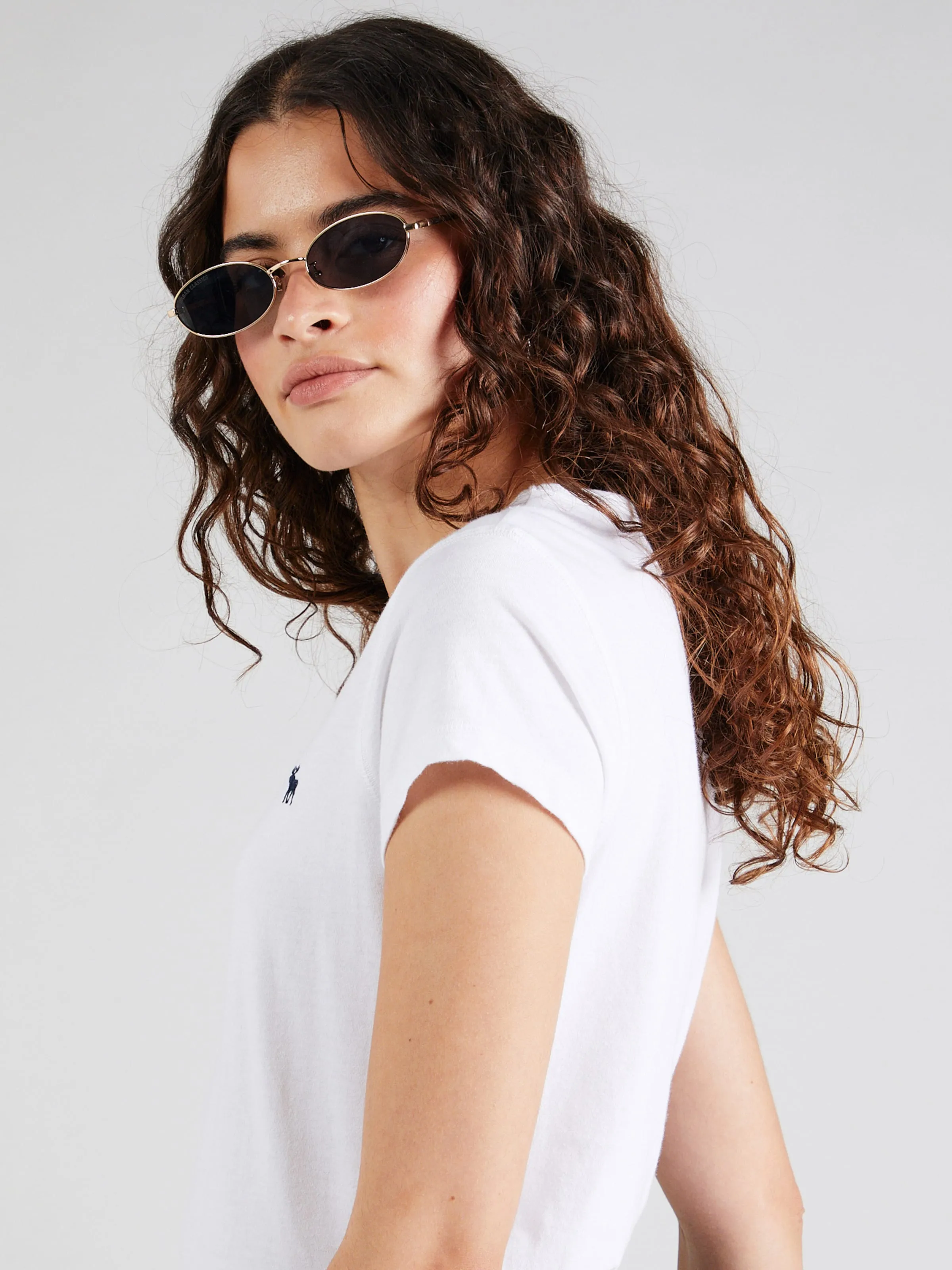 Camiseta Abercrombie & Fitch en Navy, Negro, Blanco
