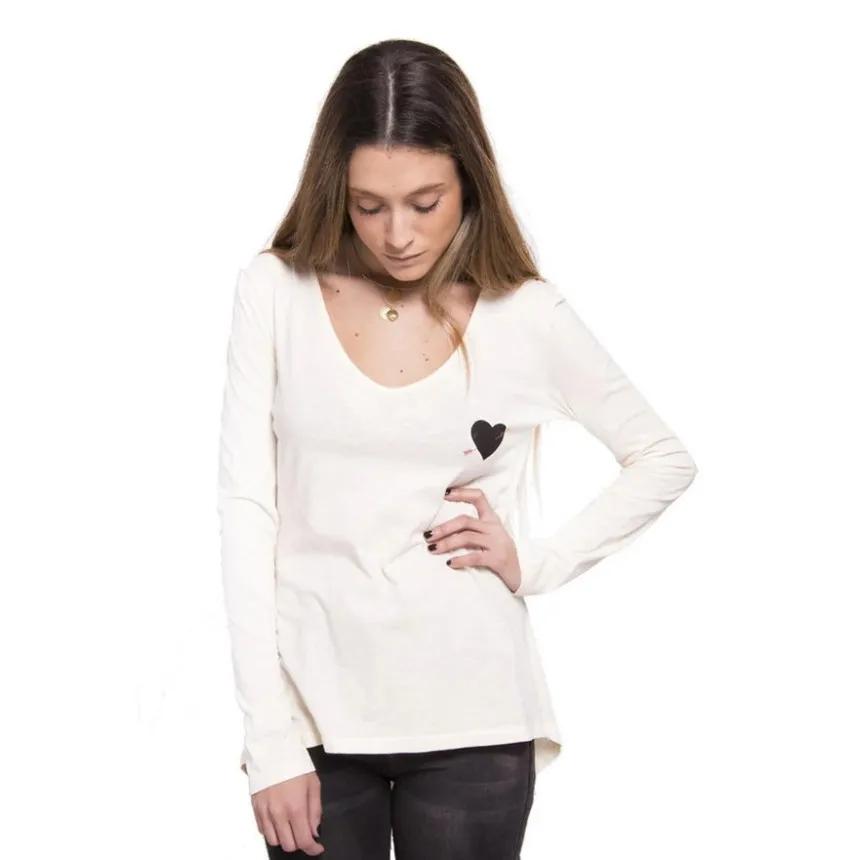 Camiseta Arica Love Tee Para Mujer